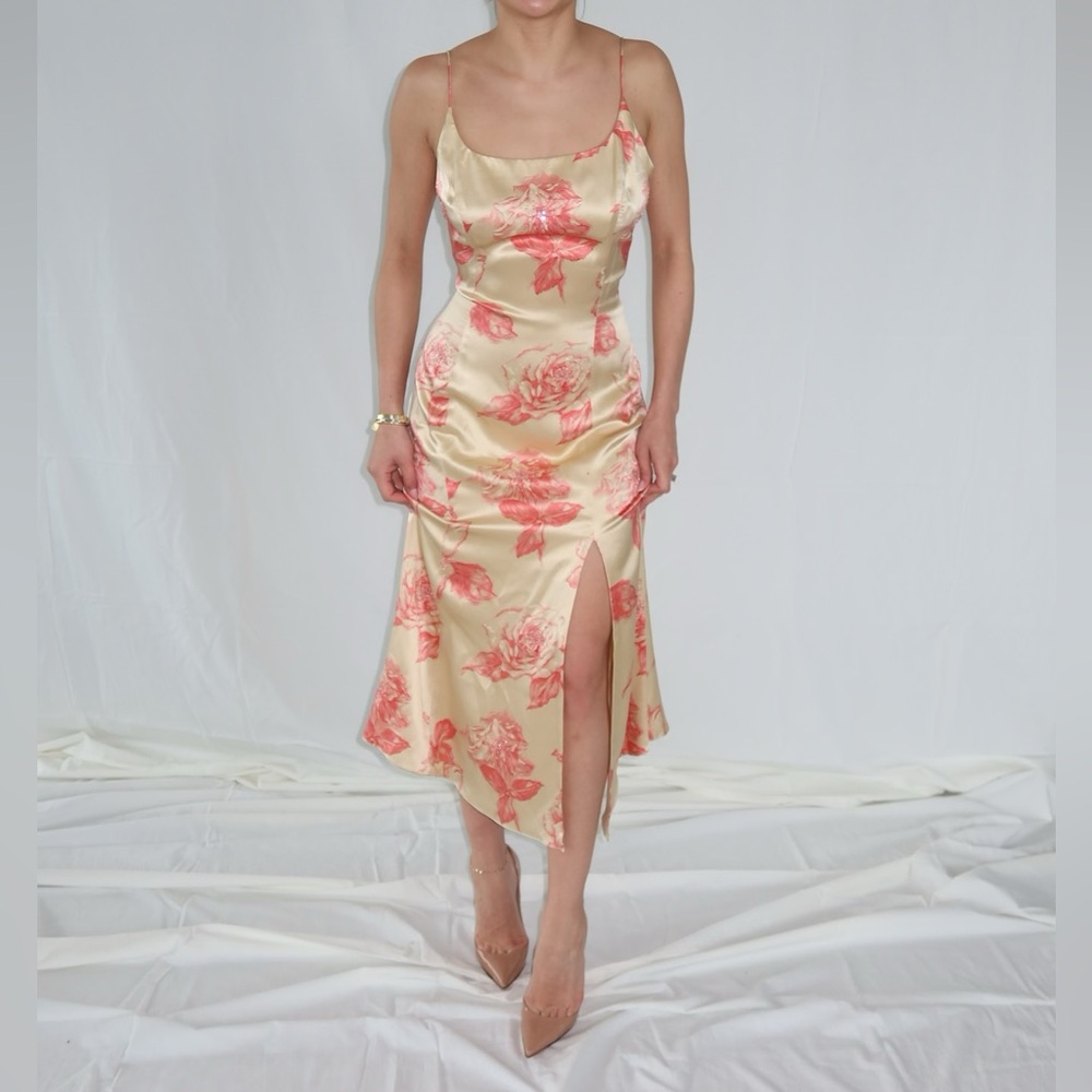 Vintage floral dress
